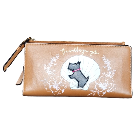 RADLEY LONDON Handbags - Radley London brown Scottish terrier zip wallet